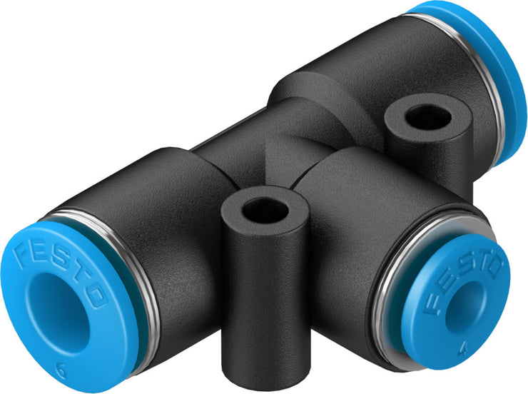 Push-in T-Adaptor 6-4