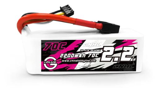 CNHL G+Plus 2200mAh 11.1V 3S 70C Lipo Battery with XT60 Plug