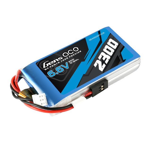 Gens Ace 2300mAh 2S1P 6.6V TX LiFe - JR