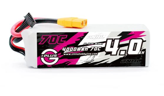 CNHL G+Plus 4000mAh 22.2V 6S 70C Lipo (XT90)