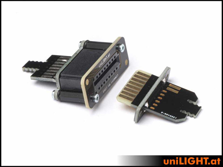 UniLight Direct Cable Connection-Single, 6 primary 4 secondary pins - RC Gadgetz