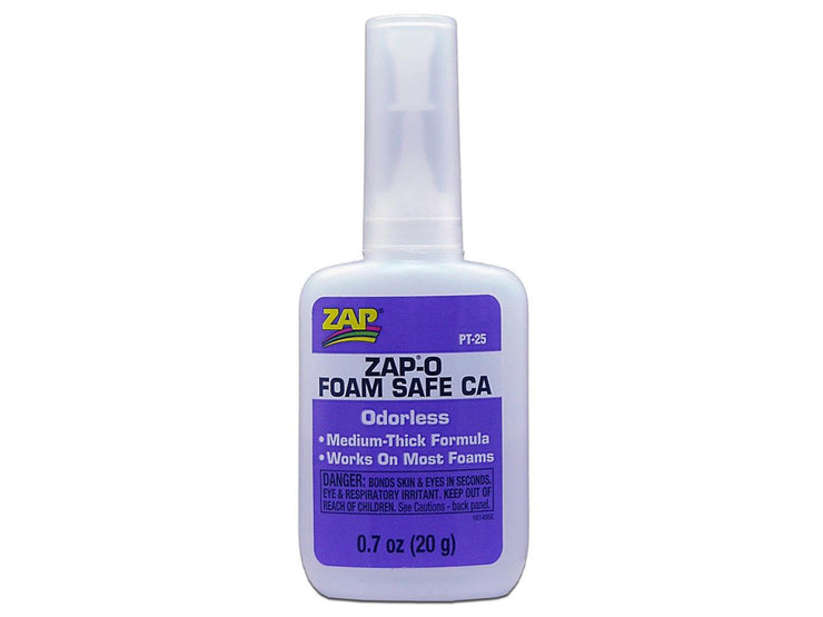 Zap-O Foam Safe CA Glue .7 oz - RC Gadgetz