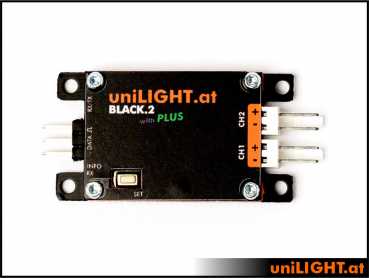 uniLIGHT BLACK.2+ Light Controller (2 Channel)