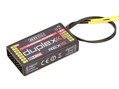 Jeti Duplex Rex 10 2.4GHz Receiver w/ Telemetry - RC Gadgetz