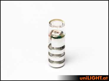 UniLight SLIM Strobe Light 7mm, 3Wx2, SHORT (White)