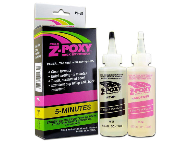 ZAP Z-Poxy  5Minute (8 fl. oz./237 ml.) - RC Gadgetz